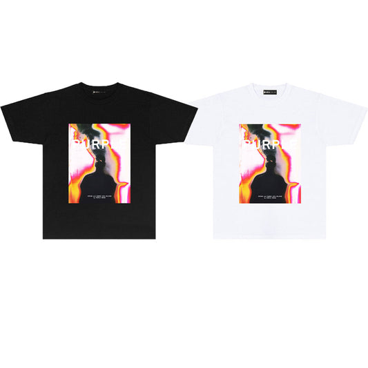 PURPLE  fashion T-shirt