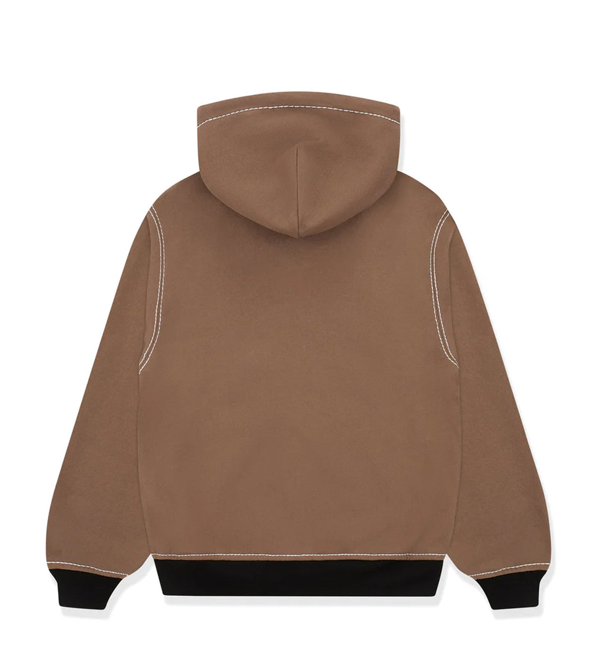 Sp5der T&F Zip-Up Hoodie Brown/Red